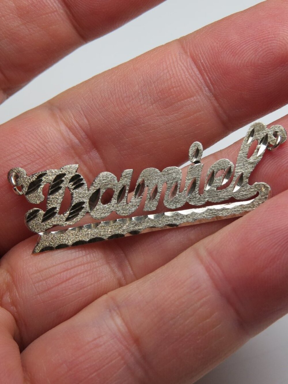 14k DANIEL Nameplate